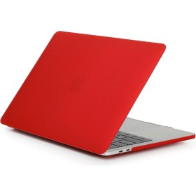 Resim Arabulalaca Apple Macbook Pro 13.3'' A1706 A1708 Mat Doku Koruma Kılıfı 