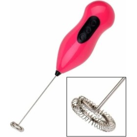 Resim Naque Pilli Mini Mixer Kahve Süt Köpürtücü Karıştırıcı Cappuccino Mixer 