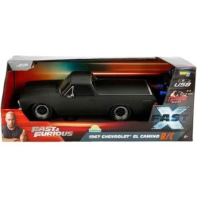 Resim Never 8429 1:16 Fast & Furious 1967 Chevrolet El Camino USB Şarjlı Uzaktan Kumandalı Araba 115474 