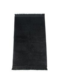 Resim Desensiz Kadife Seccade Siyah Siyah 