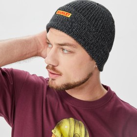 Resim Market Ribbed Knit Erkek Gri Bere 