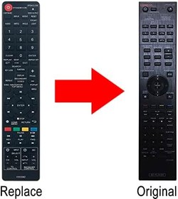 Resim VINABTY VXX3382 Yedek Uzaktan Kumanda Pioneer Blu-ray Disc Player BDP-430 BDP-41FD BDP-LX54 BDP-43FD ile Uyumlu 