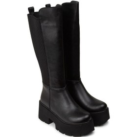 Resim Deery Kadın Siyah Platform Topuk Çizme - K6070zsyhe01 Siyah 