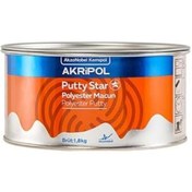 Resim Akzonobel Putty Star Polyester Macun 1.8 Kg 