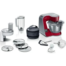 Resim Bosch MUM5X720 1000W 3,9 L Paslanmaz Çelik Hazneli Çok Fonksiyonlu Mutfak Robotu 