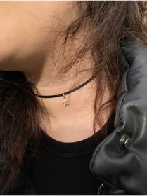 Resim Fiamoss Yıldız Detaylı Choker Kolye 
