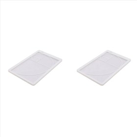 Resim Explosion1 2x Altın Üçgen Kompozisyon Araç Görünümü Bulucu/görüntüleyici Fotoğraf/boyama/çizim Kredi Kartı Boyutu Cüzdan A&#39 Ya Uyuyor (Yurt Dışından) 