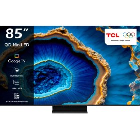 Resim TCL 85C755 85" 216 Ekran Dahili Uydu Alıcılı 4K Ultra HD Smart LED TV 