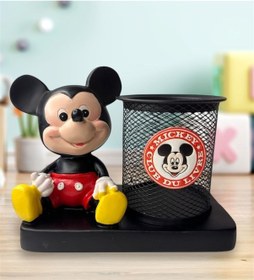 Resim Mickey Mouse Çocuk Kalemlik Çalışma Masası Çocuk Kalemliği 