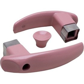 Resim Kare Akdeniz Pembe Çaydanlık Kulp Seti Demlik Kulp Seti Ve Tutacak Seti Diğer 