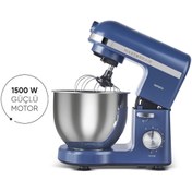 Resim Karaca Mastermaid Chef Stand Mikser 1500w Marine Blue 