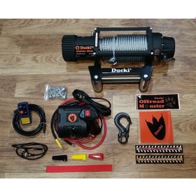 Resim Ducki 13000Lb 5900Kg Çelik Halatlı Vinç 