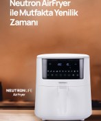 Resim Neutron 7.3 lt Yağsız Airfryer Beyaz 