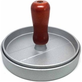 Resim EPİNOX HAMBURGER KALIBI & PRESİ -ALÜMİNYUM 12 CM (HPR-12) 