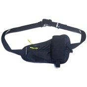 Resim Willowhaven Siyah Outdoor Çok Amaçlı Spor Bel Çantası Koşu Yürüyüş Şişe Anahtar Cep Telefonu Siyah 