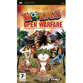 Resim THQ Worms Open Warfare Psp Oyun Psp Umd Oyun 