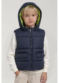 Resim Xo Kids Erkek Çocuk Yelek 1-4 Yaş 49606 Lacivert 