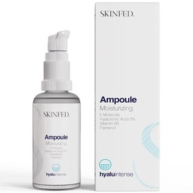 Resim Skinfed %3 Hyaluronic Acid Yoğun Nemlendirici ve Yaşlanma Karşıtı Yoğun İçerikli Bakım Serumu 30 ml 