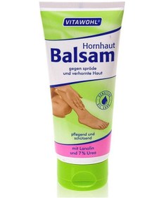 Resim Vitawohl Hornhaut Balsam Çatlamış Nasırlaşmış Ayak Kremi 2 x 100 ML 