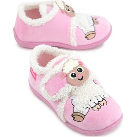 Resim Gezer Kışlık Cırtlı Ayarlanabilir Rahat İç Taban Kız Çocuk Panduf Ayakkabı Ga2kpm.03366.00.r90.b42 Pembe 