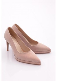 Resim Dgn 107 Kadin Topuklu Abiye Ayakkabi 107-2489-R0090 Altın 