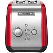 Resim KitchenAid 5KMT221EER 2 Yuvalı Ekmek Kızartma Makinesi Empire Red 