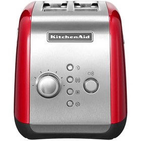 Resim KitchenAid 5KMT221EER 2 Yuvalı Ekmek Kızartma Makinesi Empire Red 