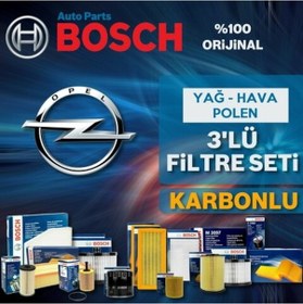 Resim Opel Corsa E 1.3 Cdti Bosch Filtre Bakım Seti 2015-2018 (495330459) 