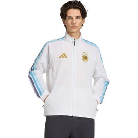 Resim adidas Arjantin Maç Önü Erkek Beyaz Futbol Eşofman Üstü JZ6285 