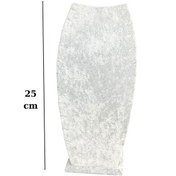 Resim Kolye & Zincir Standı Ayaklı Gri Süet 3.boy (26 cm ) 