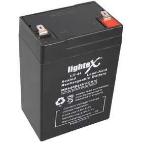 Resim Lightex LT-44 4Volt 4.0Amper Kuru Işıldak Aküsü 