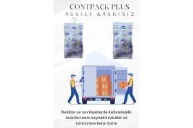Resim Nemtut Contpack Plus Askısız Nem Alıcı Rutubet Engelleyici Konteyner Kurutucu 20 Adet 7600 Gr. 
