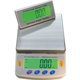 Resim Diamond Dijital Göstergeli Çift Ekran Hassas Terazi NVZ-1978 (5 Kg-0.01) ( Lisinya ) 