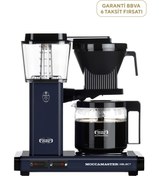 Resim Moccamaster KBG Select Cam Potlu Gece Mavisi Filtre Kahve Makinesi 
