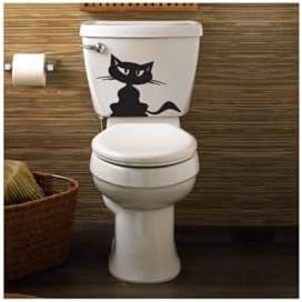 Resim TSC Wc Klozet için Kedi Sticker Yapıştırma Model2 