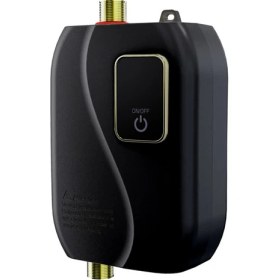 Resim Ab Fiş, 3000W 220V Mini Anında Sıcak Su Isıtıcı Elektrik Anında Sıcak Su Isıtıcı Tanksız Su Isıtıcı -Black (Yurt Dışından) 