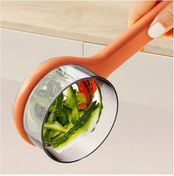 Resim Dashanshop Yeşil 1 Adet Manuel Çok Amaçlı Soyacak Paslanmaz Çelik Saklama Kovası 