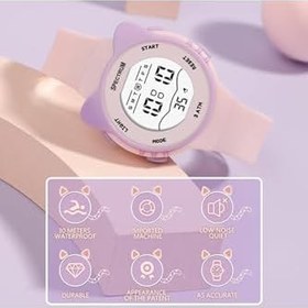 Resim Spectrum Premium Silikon Kordon Su Geçirmez Çocuk Dijital Kol Saati 2206L 