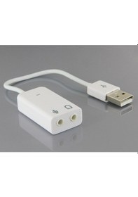 Resim 7+1 Usb Ses Kartı Virtual 3D Kablolu Win7 8 10 Apple Uyumlu MacBook (552901859) 