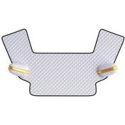 Resim Dancemonkey St-4013 Kışlık Araç Ön Cam Kapak Alüminyum Film - L, Kar Korumalı 