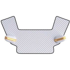 Resim Dancemonkey St-4013 Kışlık Araç Ön Cam Kapak Alüminyum Film - L, Kar Korumalı 