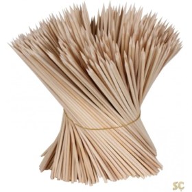 Resim Oktay Ahşap Çöp Şiş Çubuğu 25 Cm 500 Tane 3 Mm 