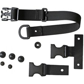 Resim Ortlıeb QL1 veya QL2 İle Çantalar İçin Yardımcı Kapatma Kayışı E1 Siyah 