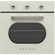 Resim Vestel AF-6682 Retro Bej 70 Lt A Enerji Sınıfı Ankastre Fırın 