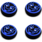 Resim Black Panther Desenli Xbox One S/one X/xbox E/xbox 360 Analog Koruyucu Silikon Pad 