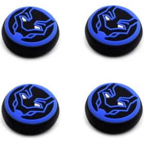 Resim Black Panther Desenli Xbox One S/one X/xbox E/xbox 360 Analog Koruyucu Silikon Pad 