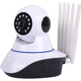 Resim Technodia 1080P Ip Smart Hd Wifi Kablosuz Kamera 5 Anten Ev Güvenlik Bebek Izleme Ir Gece Gözetim Kamerası 