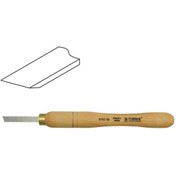 Resim NAREX 818308 HSS Mini Ahşap Torna Bıçağı Sağ Eğri Ağız 8x50 mm 