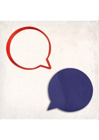 Resim Mesaj Balonu 3 Kurabiye Kalıbı Şekillendirici Kopat KIrmızı 