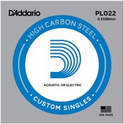 Resim D'Addario PL022 Tek Elektro Gitar Teli (22) 